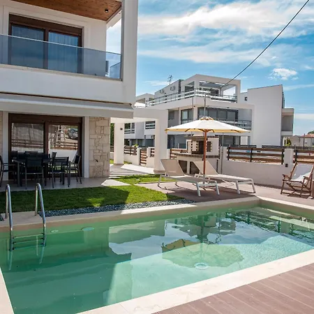 Tomy's 1 Dream 2 Bedrooms With Pool Villa Nikíti